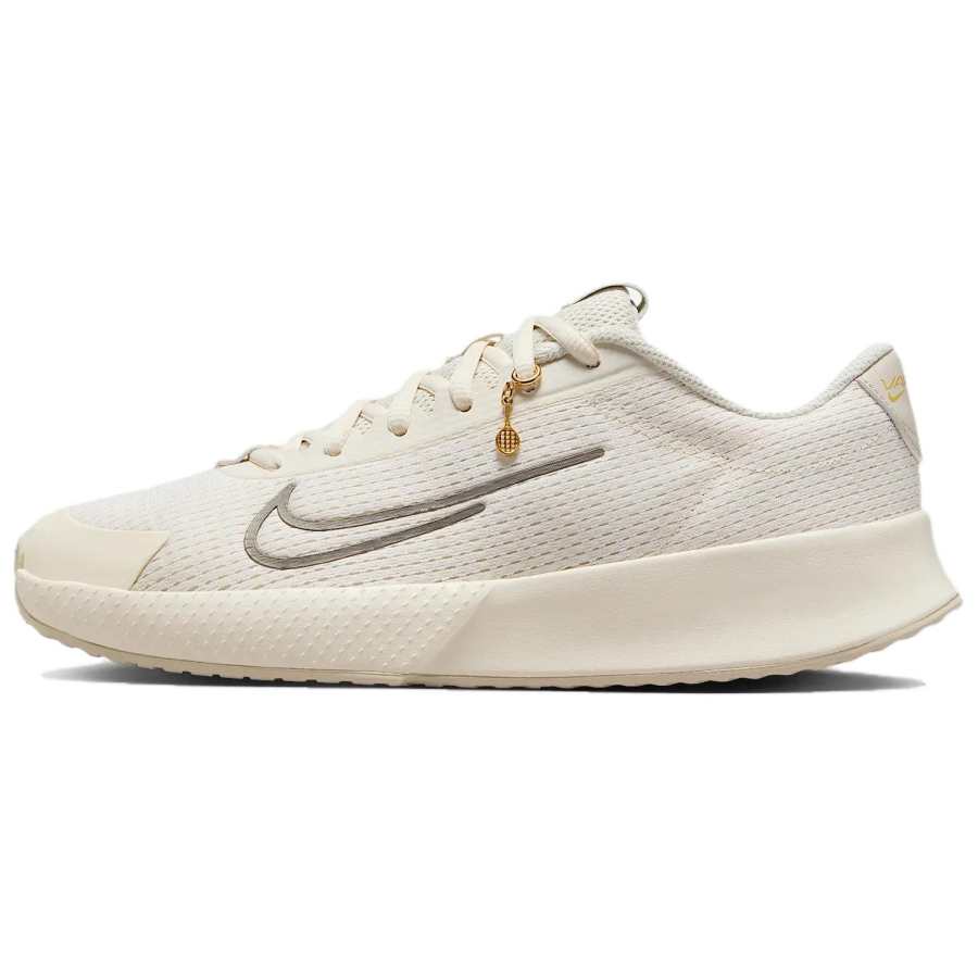 Nike Nike Court Vapor Lite 2 Abrasion Resistant Low top Tennis Shoes Women's Beige