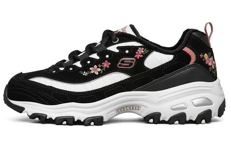 Skechers D'lites 1.0 'Black Floral' Women's