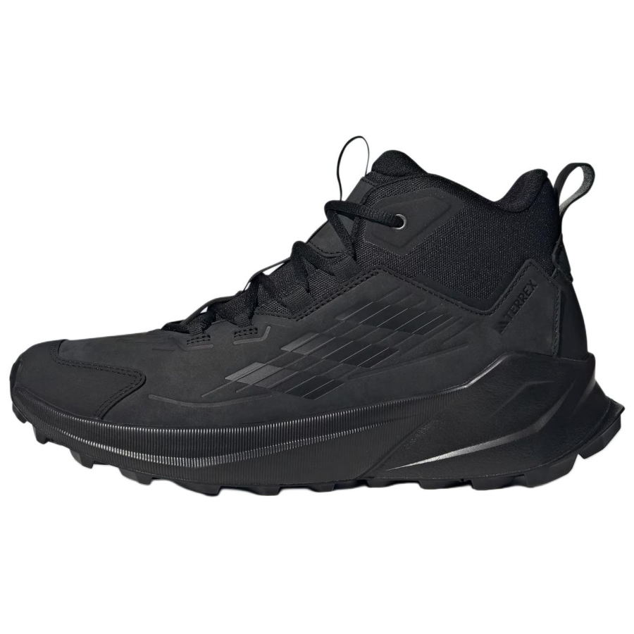 Adidas Adidas TERREX TRAILMAKER 2.0 Slip Resistant Abrasion Resistant Mid top Hiking Shoes Men's Black