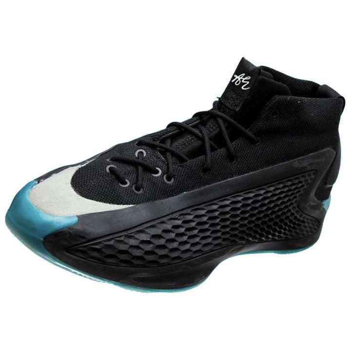 Adidas Adidas A.E. 1 Cushioning Slip Resistant Abrasion Resistant Breathable Mid top Basketball Shoes Men's Black