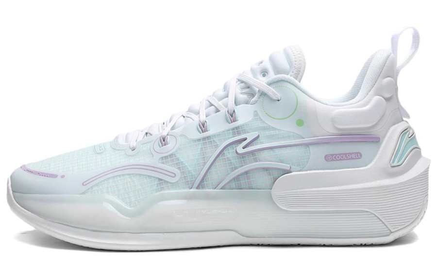 Li-Ning Li Ning YuShuai 16 V2 Abrasion Resistant Lightweight Low top Basketball Shoes Men's White