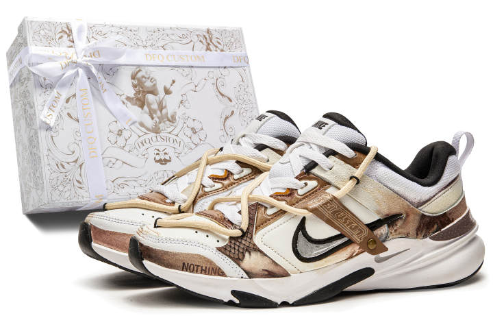 Nike Nike Defy All Day Da Vinci Custom Box Slip Resistant Abrasion Resistant Slip Resistant Abrasion Resistant Low top