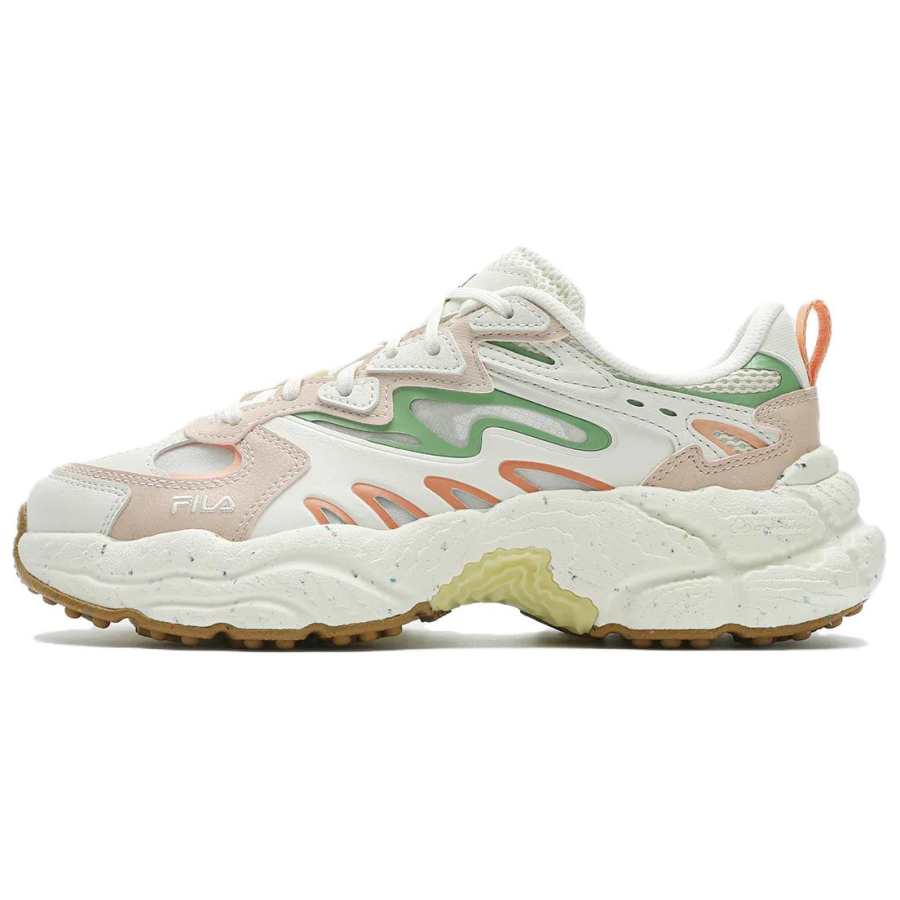 FILA Fern Sneakers Low top Chunky Sneakers Women's White Pink