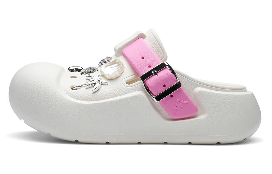 Kappa Kappa Back to Back Clogs Women's Winter White