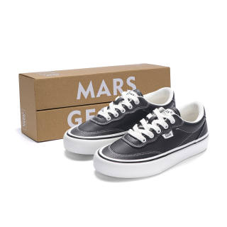 MARS*GEOME Slip Resistant Abrasion Resistant Slip Resistant Abrasion Resistant Low top Leather Upper, Canvas Shoes