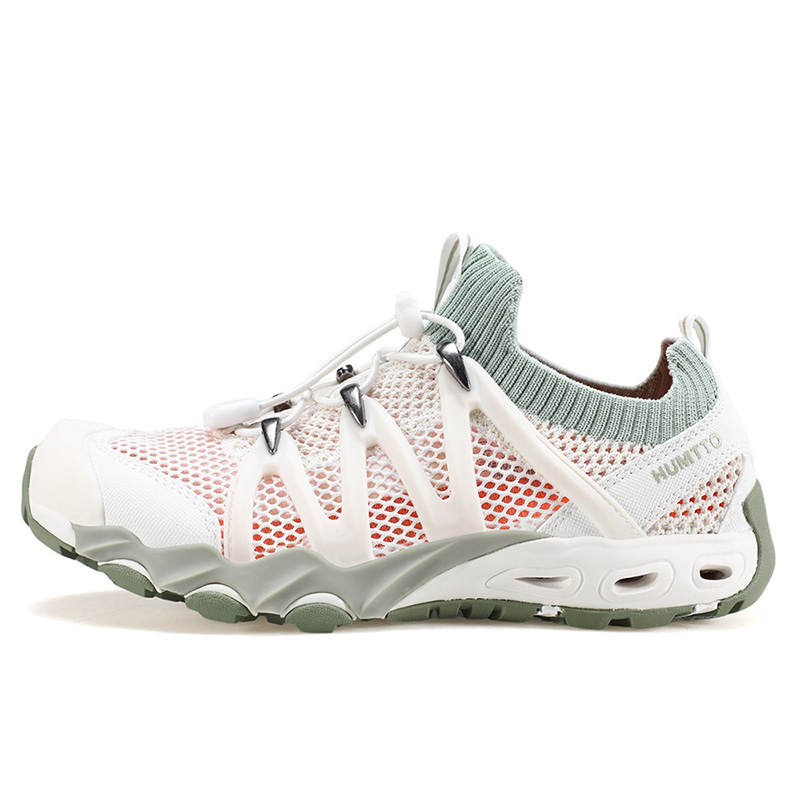 HUMTTO Slip Resistant Breathable Abrasion Resistant Grip Anti Collision Lightweight River Trekking Shoes Women's
