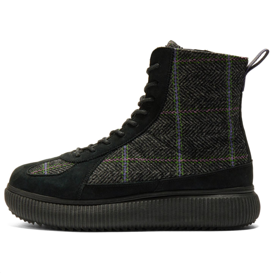 Onitsuka Tiger Onitsuka Tiger Delecity Boot Tweed Black