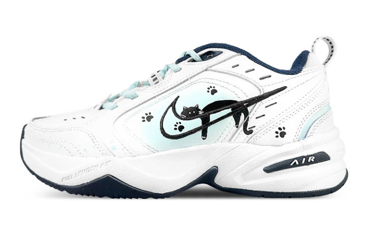 Nike Nike Air Monarch 4 Low top Chunky Sneakers Unisex Black Green White