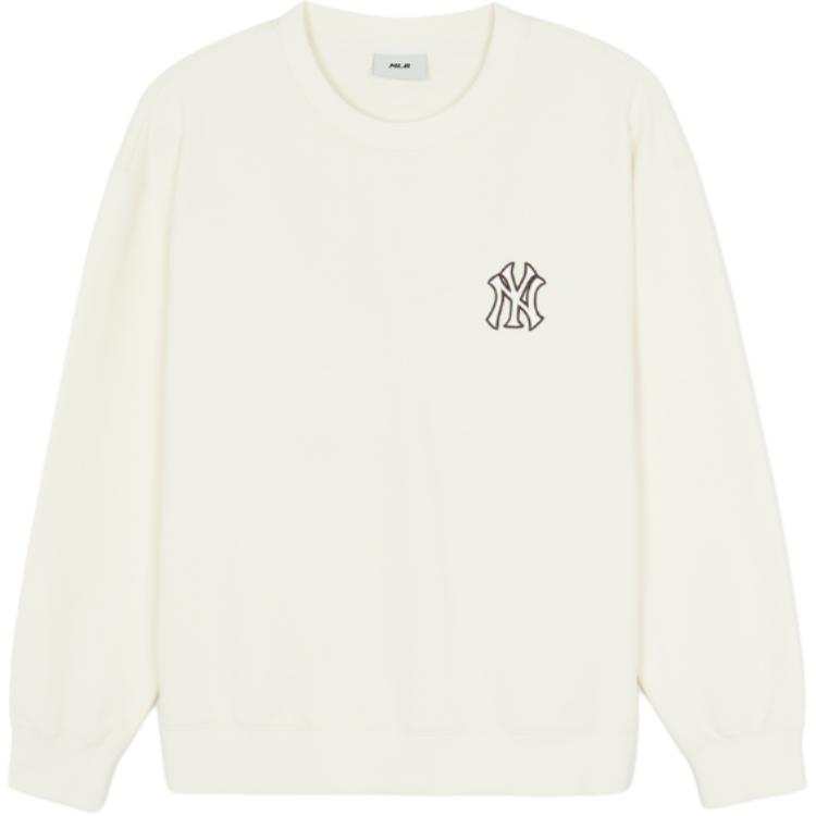 MLB MLB Sweatshirts Unisex Cream Crew Neck Moderate