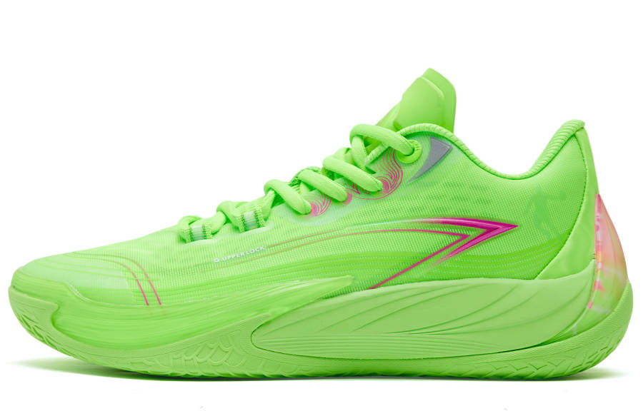 QIAODAN Poisonous Fangs 3.0 Qinglin Low top Basketball Shoes Men's Green