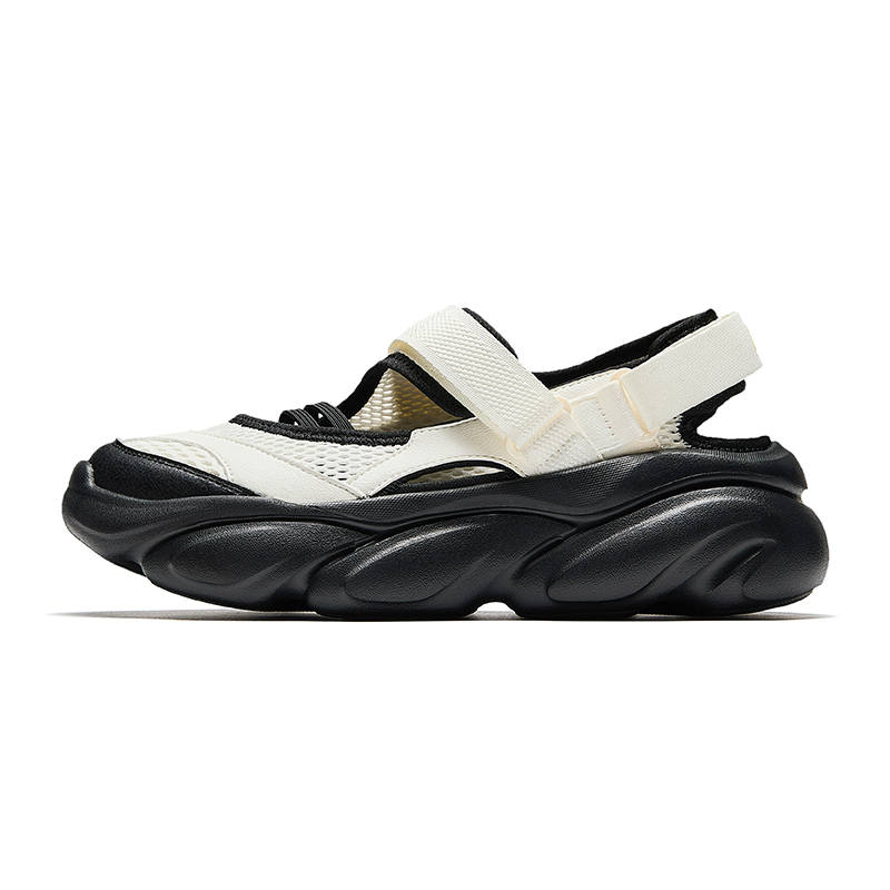 Anta Slip Resistant, Abrasion Resistant, Breathable River Trekking Shoes Women's White Black