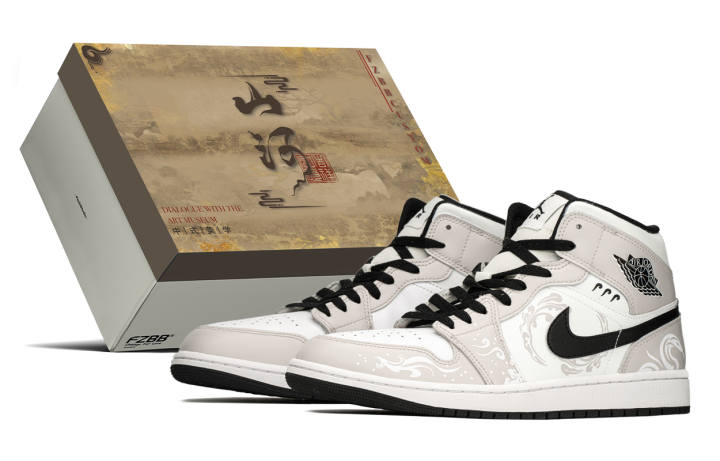 Jordan Jordan Air Jordan 1 Leather Cushioning Abrasion Resistant Height Increasing