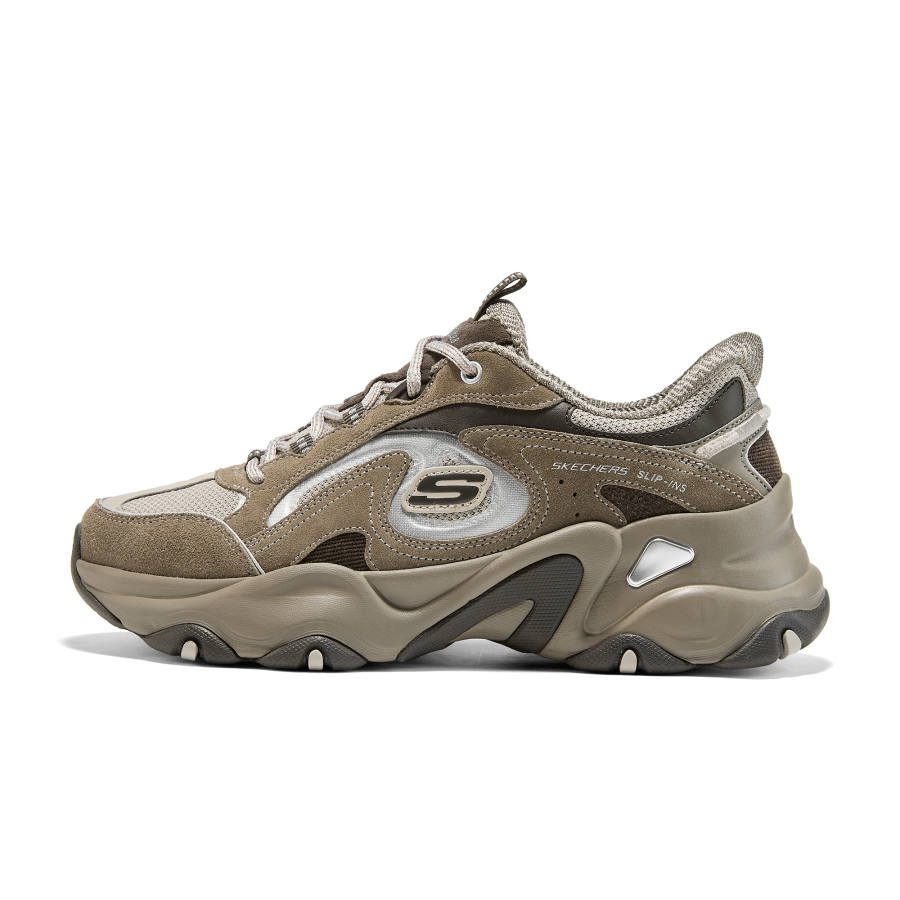 Skechers D'LITES 5.0 Cushioning Abrasion Resistant Breathable Support Lightweight Low top Chunky Sneakers Women's