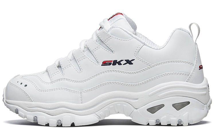 Skechers Energy Daddy Shoes 'White Blue Red'