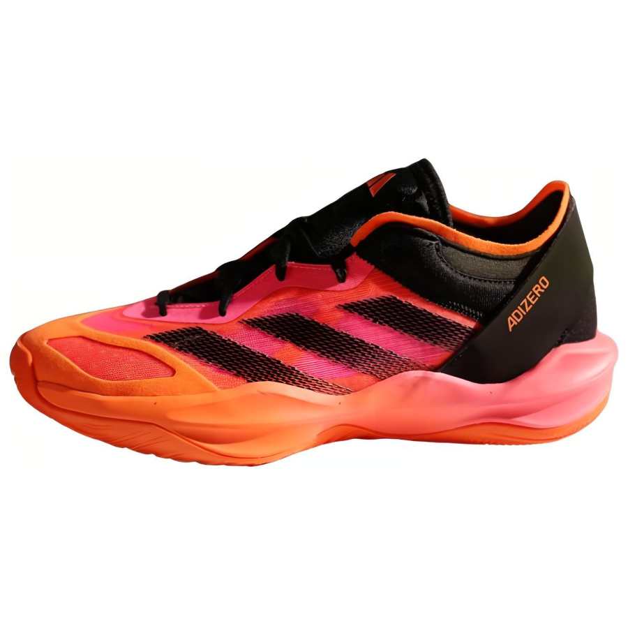 Adidas Adidas AdiZero Rose 1 Adizero Cushioning Slip Resistant Abrasion Resistant Low top Basketball Shoes Men's Orange Black