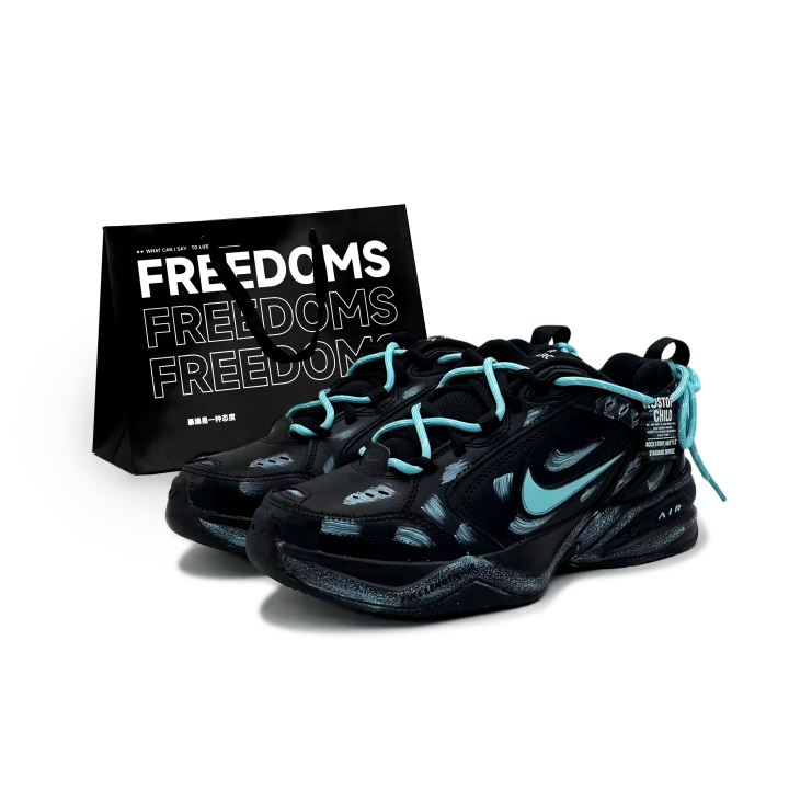 Nike Nike Air Monarch 4 Low top Chunky Sneakers Unisex Black