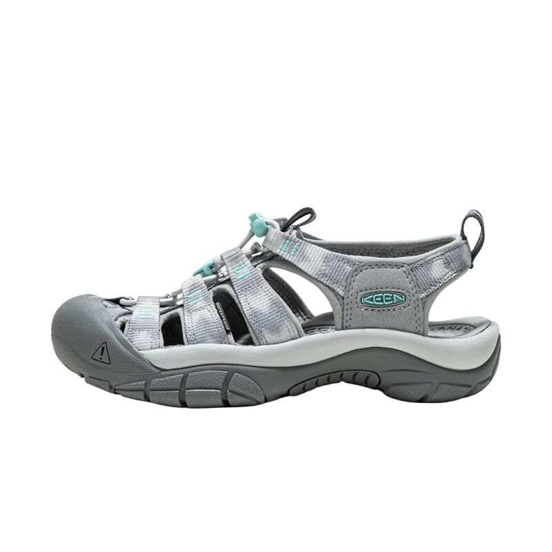 Keen Newport H2 Breathable Abrasion Resistant Support River Trekking Shoes Women's Silver Gray