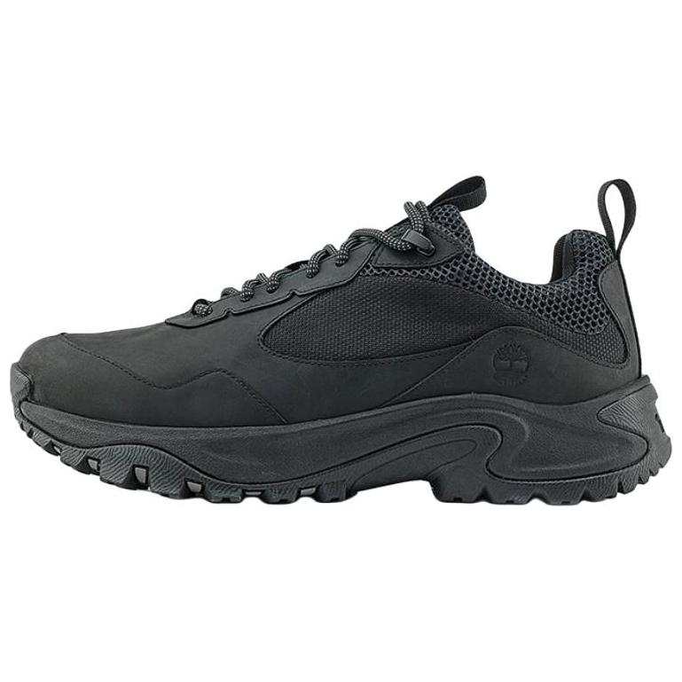 Timberland Slip Resistant Abrasion Resistant Low top Hiking Shoes Men's Black