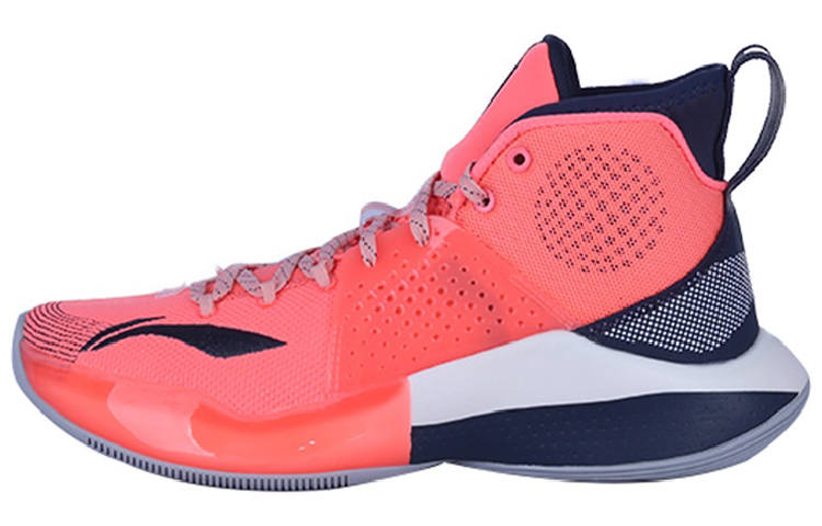 Li-Ning Li Ning SONIC 7 PE Player Edition High top Basketball Shoes Men's Orange