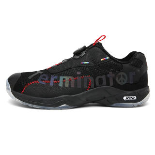 XPD Badminton Shoes Unisex Low Top Black