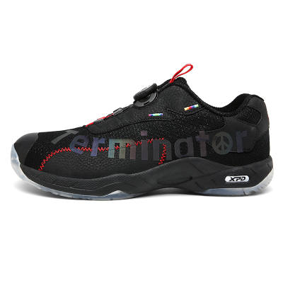 XPD Badminton Shoes Unisex Low Top Black