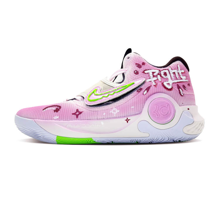 Nike Nike KD Trey 5 X Cushioning Support Rebound Mid top Basketball Shoes Men's Pink