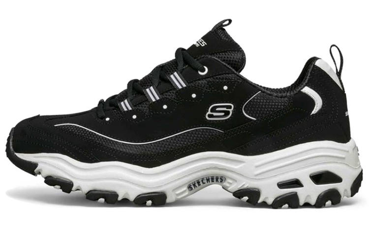 Skechers D'lites Running Shoes Black/White