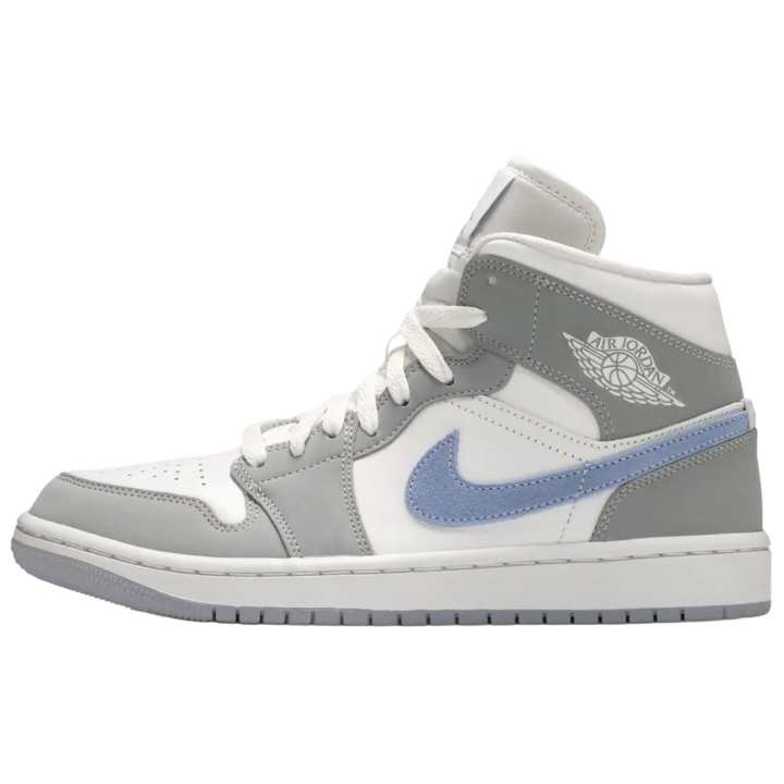 Jordan Air Jordan 1 Mid 'Wolf Grey Aluminum' Women's