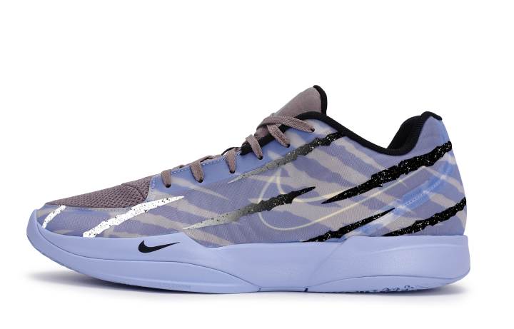 Nike Nike Ja 2 Marvelous Pen, Temporal Rift Slip Resistant Low top Basketball Shoes Men's Purple Black White