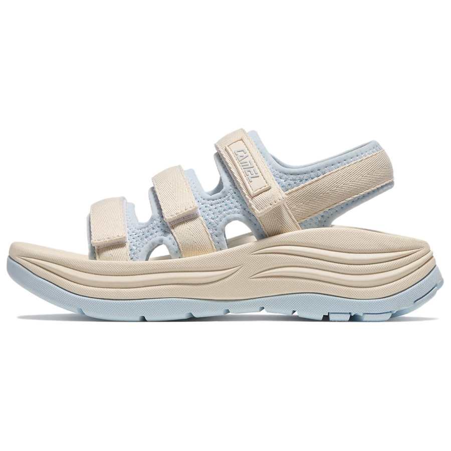 CAMEL Beach Sandals Women's Milk White/Glacier Blue/Milk White/Iris Purple/Black/Beige