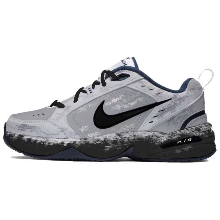 Nike Nike Air Monarch 4 Chunky Sneakers Unisex Low Top Black