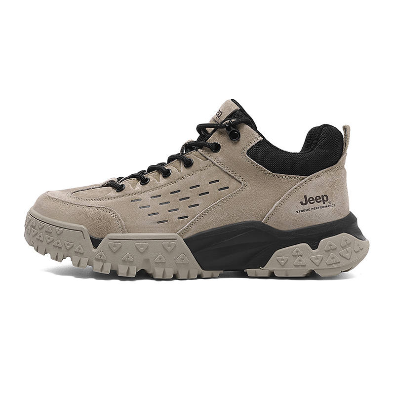 Jeep Mid top Hiking Shoes Men's Sand