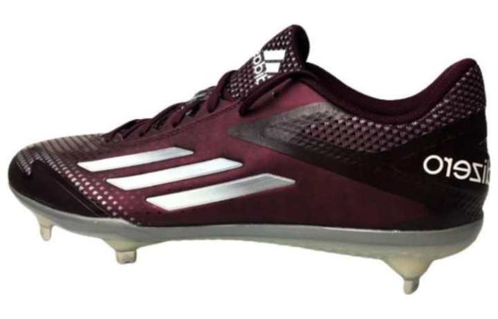 Adidas Adidas Adizero AfterBurner 2.0 Baseball Cleats 'Burgundy'