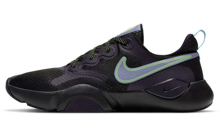 Nike Nike SpeedRep Cushioning Slip Resistant Low top Training Shoes Men's Black Green