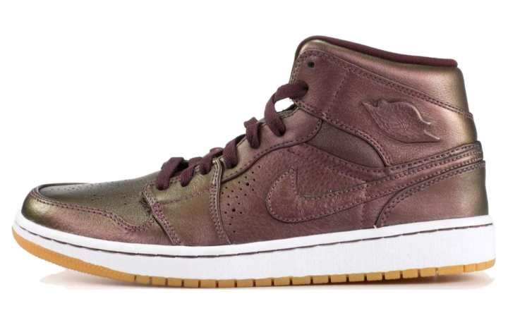 Jordan Jordan 1 Mid Nouveau Deep Burgundy Gum