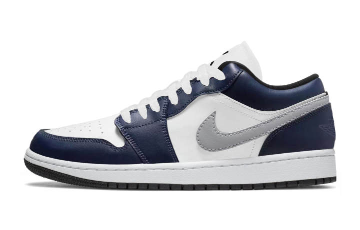 Jordan Jordan Air Jordan 1 Low top Skateboard Shoes Unisex White Blue