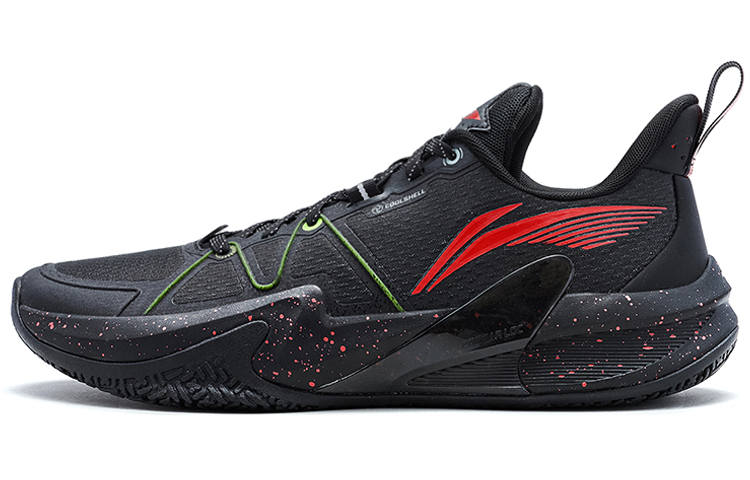 Li-Ning Li Ning Light Speed 1.5 Textile, Synthetic Leather Abrasion Resistant Breathable Rebound Low top Basketball Shoes Men's