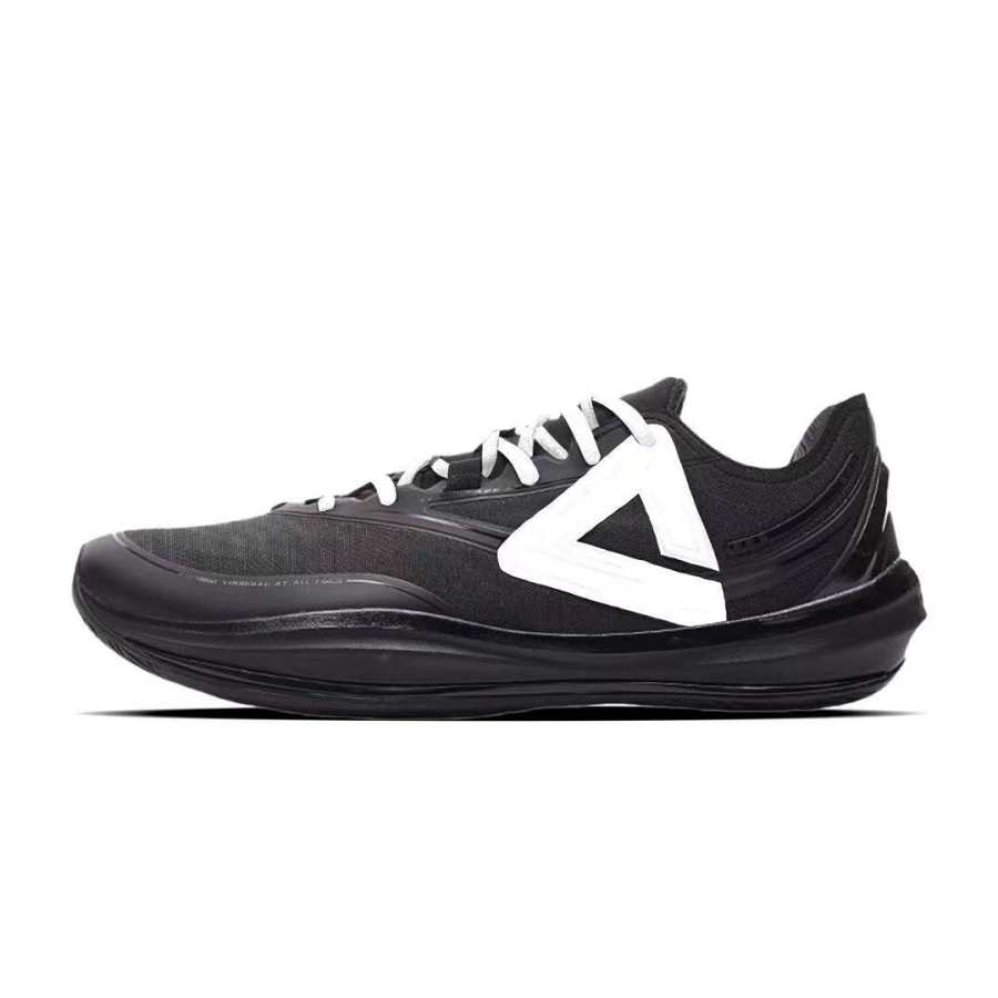 PEAK Cushioning, Wear Resistant Low top Basketball Shoes Men's Black White