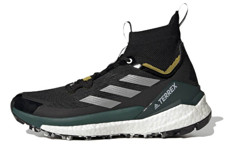 Adidas Adidas x And Wander Terrex Free Hiker 2 Fabric High top Slip Resistant Abrasion Resistant Outdoor Shoes Men's Black