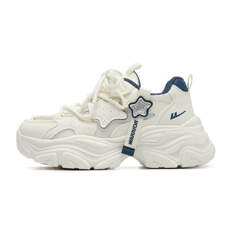 Warrior Abrasion Resistant, Breathable, Lightweight Low top Chunky Sneakers Women's