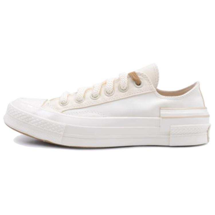 Converse Chuck 70 Abrasion Resistant Abrasion Resistant Low top Canvas Shoes Unisex White Brown