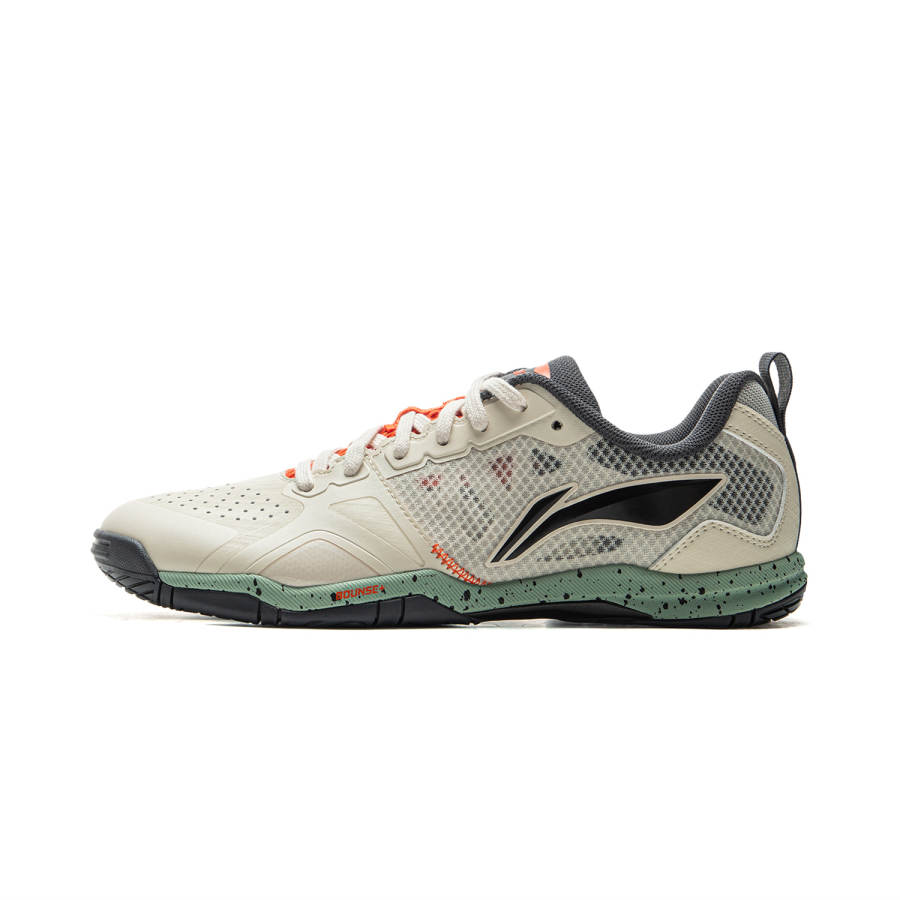 Li-Ning Li Ning Hawkeye 2.0 PRO Cushioning Slip Resistant Abrasion Resistant Low top Training Shoes Unisex Beige Black