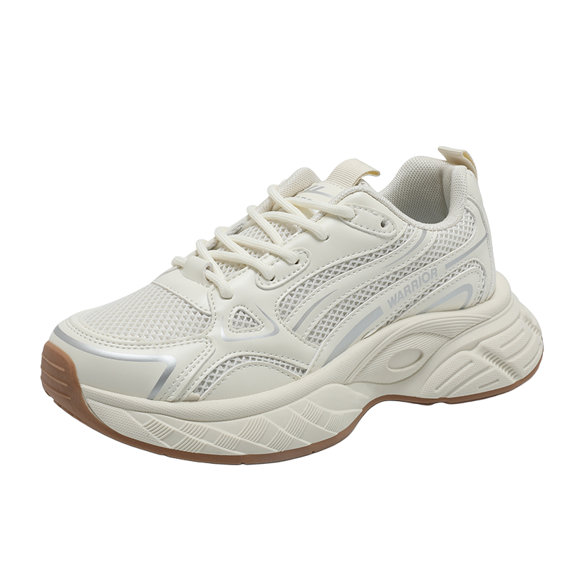 Warrior Long Wear Fashion Work Shoes Breathable Height Increasing Breathable Chunky Sneakers Women's