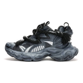 X·LUN Blackened Collection Slip Resistant Height Increasing Slip Resistant Height Increasing Low top Chunky Sneakers