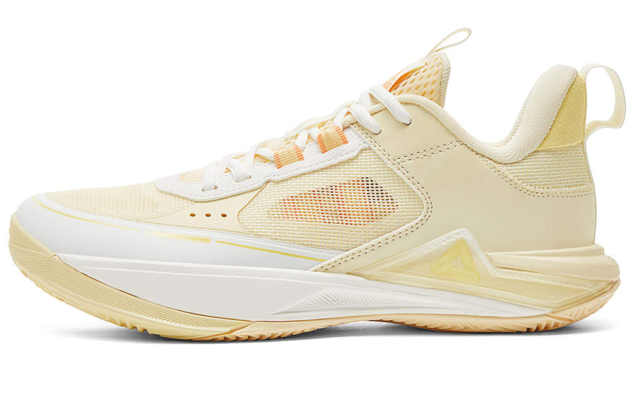 PEAK Ranger 3.0 Low top Performance Basketball Shoes Women's Super Light White Yellow