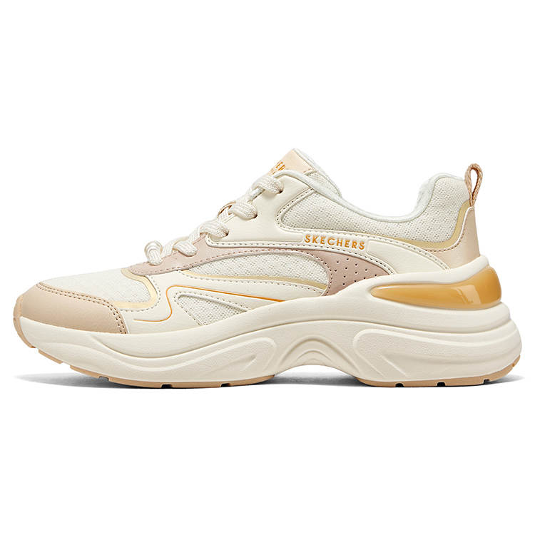Skechers Low top Chunky Sneakers Women's White Orange