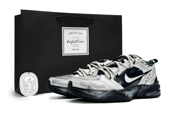 Nike Nike Air Monarch 4 Mocha Low top Chunky Sneakers Unisex Dark Gray