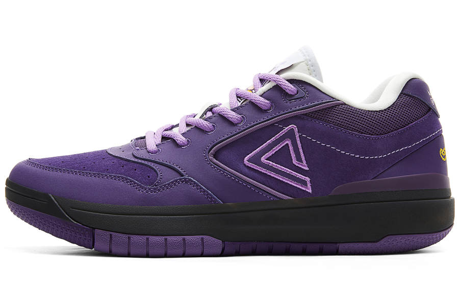 PEAK Taichi 910BB Low top Basketball Shoes Men's Berry Purple