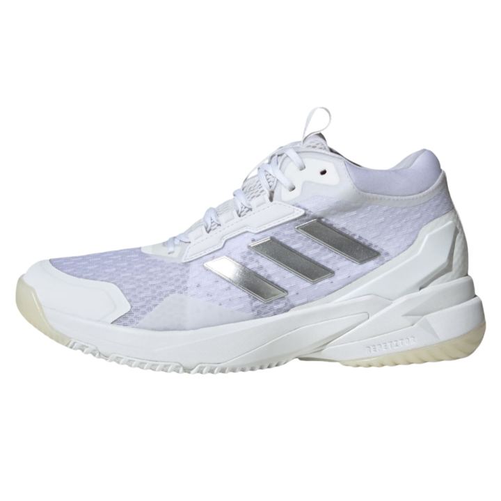 Adidas Crazyflight Wmns Adidas 6 Mid Indoor 'White Silver Metallic' Women's