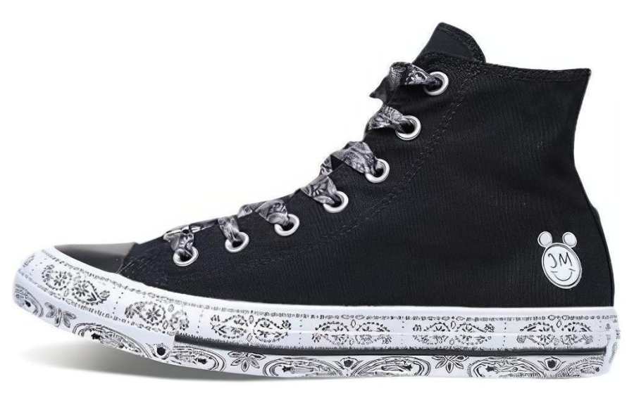 Converse Miley Cyrus x Converse Chuck Taylor All Star Hi 'Black' Women's
